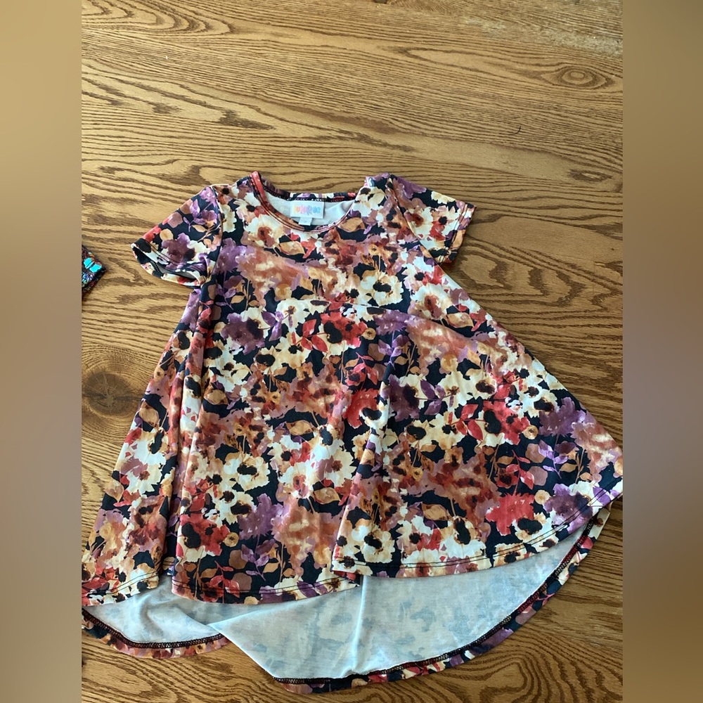 LulaRoe girls dress! Size 2! Like new